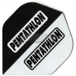 Alette per freccette PenTathlon - Bianche/Nere Pentathlon