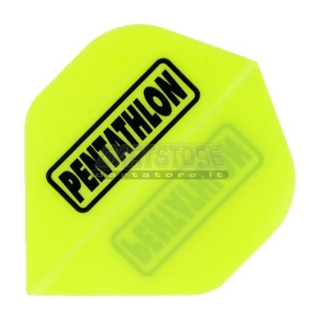 Alette per freccette PenTathlon - Gialle fluo Pentathlon