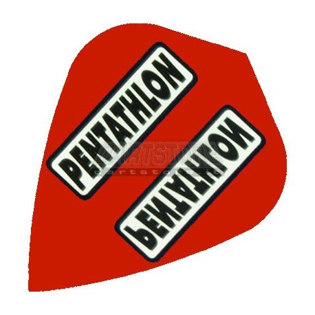 Alette per freccette PenTathlon Kite - Rosse Pentathlon