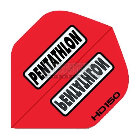 Alette per freccette PenTathlon HD150 - Rosse Pentathlon