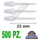 punte in plastica per freccette soft darts Keypoint - 500 pz. - Bianche DartStore.it