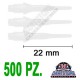 punte in plastica per freccette soft darts Evo Replica - 500 pz. - Bianche DartStore.it