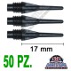 punte in plastica per freccette soft darts Micro - 50 pz. - Nere DartStore.it