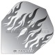 Alette per freccette Target Fiamma - Trasparente Target Darts