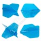 Alette per freccette Robson Plus Standard - blu Bull's Darts