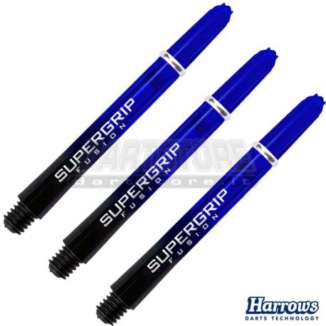 Astine per freccette Nylon Supergrip Fusion - MEDI - Blu Harrows Darts