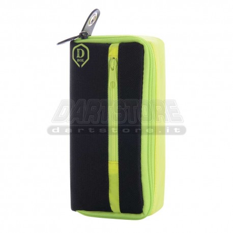 Astuccio per freccette D-Box Mini - giallo One80 Darts