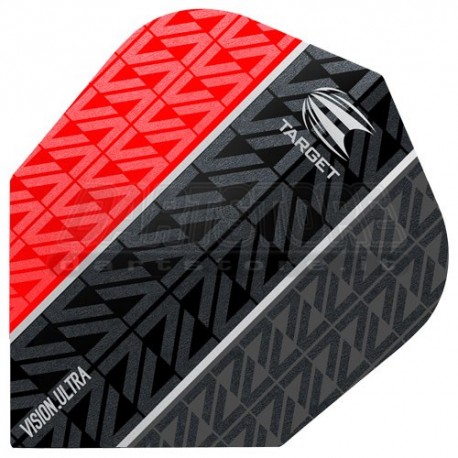 Alette per freccette Target Vision Ultra - Vapor Rosse Target Darts