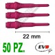 punte in plastica per freccette soft darts Evo Originali - 50 pz. - Viola Evolution