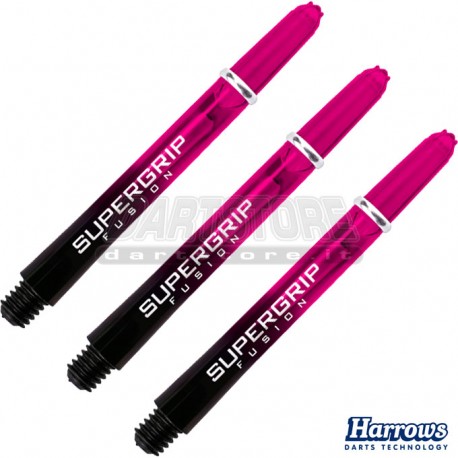 Astine per freccette Nylon Supergrip Fusion - MEDI - Rosa Harrows Darts