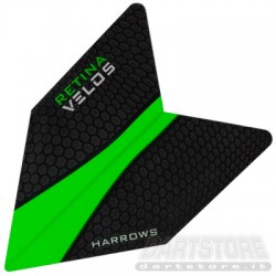 Alette per freccette Retina Velos - Verdi Harrows Darts