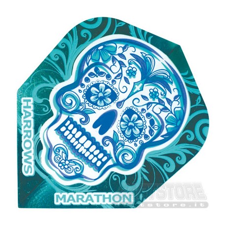 Alette per freccette Marathon - Teschio Harrows Darts