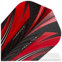 Alette per freccette Predator - Rosse Harrows Darts