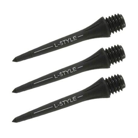 punte convertibili per freccette soft darts Hard Lip Point - 25 mm L-Style