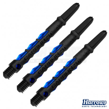 Astine per freccette Carbon ST - MEDI - Blu Harrows Darts