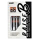 Freccette soft darts Raise Black BOR - 17,5 g. (19,5 g.) One80 Darts