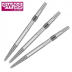 Punte in acciaio Swiss DX - 30 mm Target Darts per freccette steel darts