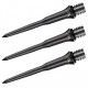 punte convertibili per freccette soft darts Titan Pro TI Nere - 30 mm Mission Darts