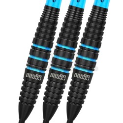Freccette steel darts Raise Black BAQ - 23 g. One80 Darts