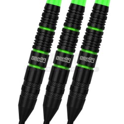 Freccette steel darts Raise Black BGR - 23 g. One80 Darts