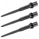 punte convertibili per freccette soft darts Titan Pro TI Grooved Nere - 30 mm Mission Darts