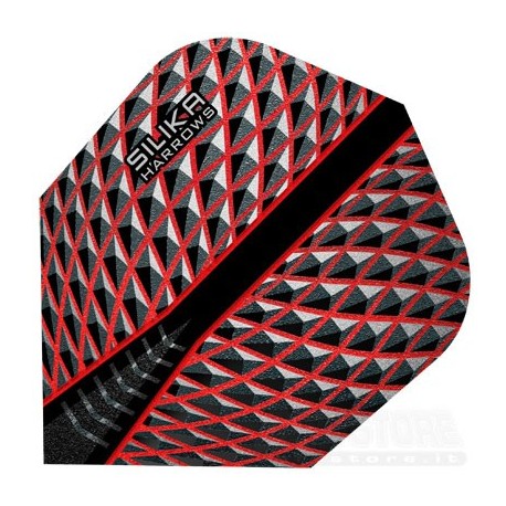 Alette per freccette Silika - Rosse Harrows Darts