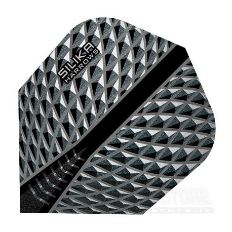 Alette per freccette Silika - Nere Harrows Darts