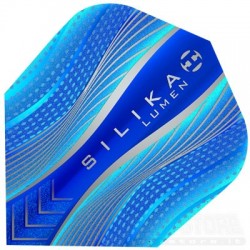 Alette per freccette Silika Lumen - Blu Harrows Darts