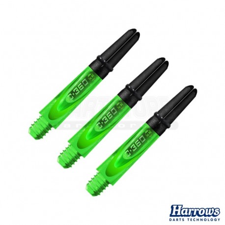 Astine per freccette Nylon Carbon 360 - CORTI - Verdi Harrows Darts