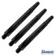 Astine per freccette Nylon Carbon 360 - MEDI - Neri Harrows Darts