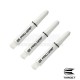 Astine per freccette Pro Grip - CORTI - Bianchi (3 set) Target Darts