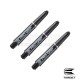 Astine per freccette Pro Grip - CORTI - Neri (3 set) Target Darts