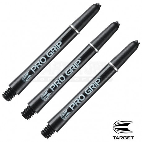 Astine per freccette Nylon Pro Grip - MEDI - Neri Target Darts