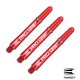 Astine per freccette Pro Grip - MIDI - Rossi (3 set) Target Darts