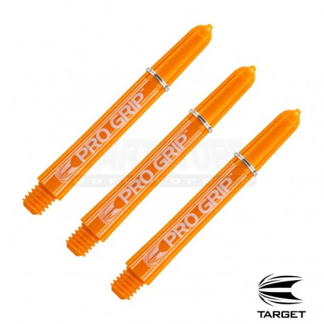 Astine per freccette Pro Grip - MIDI - Arancio (3 set) Target Darts