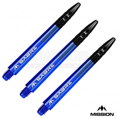 Astine per freccette Nylon Sabre - MEDI - Blu Mission Darts