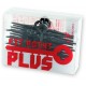 punte in plastica per freccette soft darts Fit Point Plus - 50 pz. - Nere Cosmo Darts