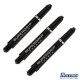 Astine per freccette Carbon Supergrip - MIDI - Argento Harrows Darts