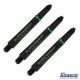 Astine per freccette Carbon Supergrip - MIDI - Verdi Harrows Darts