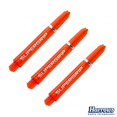 Astine per freccette Nylon Supergrip - CORTI - Arancio Harrows Darts