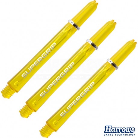 Astine per freccette Nylon Supergrip - MEDI - Gialli Harrows Darts