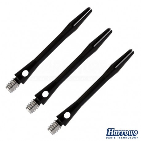 Astine per freccette Keramic - MIDI - Nero Opaco Harrows Darts