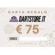 Carta Regalo €75 DartStore.it