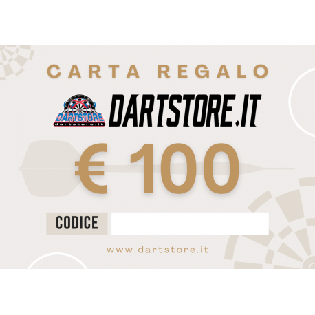 Carta Regalo €100 DartStore.it