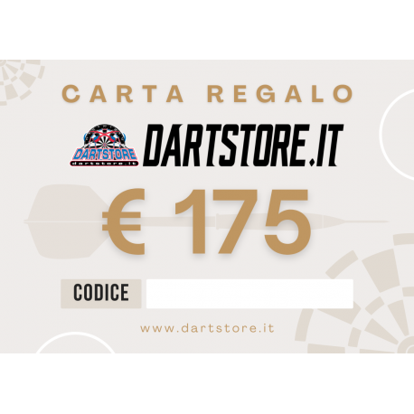 Carta Regalo €175 DartStore.it