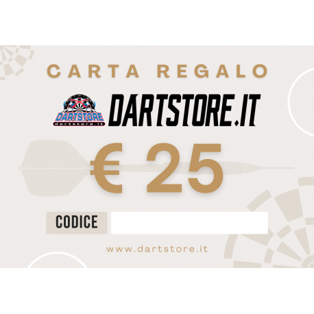 Carta Regalo €25 DartStore.it