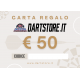 Carta Regalo €50 DartStore.it