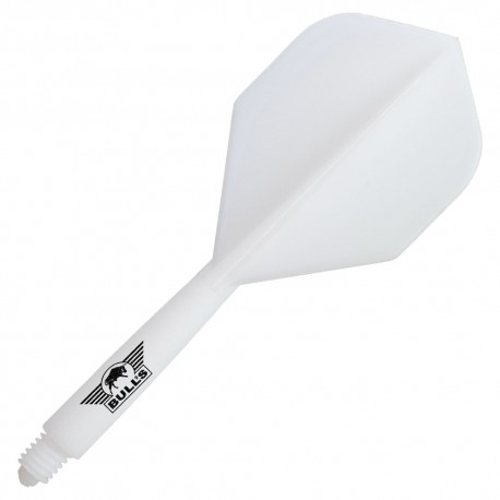 Alette e astine 2in1 Bulls Union - MIDI - bianche per freccette