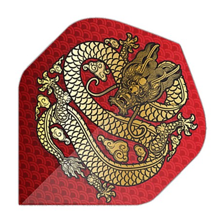 Alette per freccette PenTathlon - Drago Rosso Pentathlon