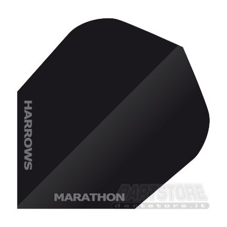 Alette per freccette Marathon - Nere Harrows Darts